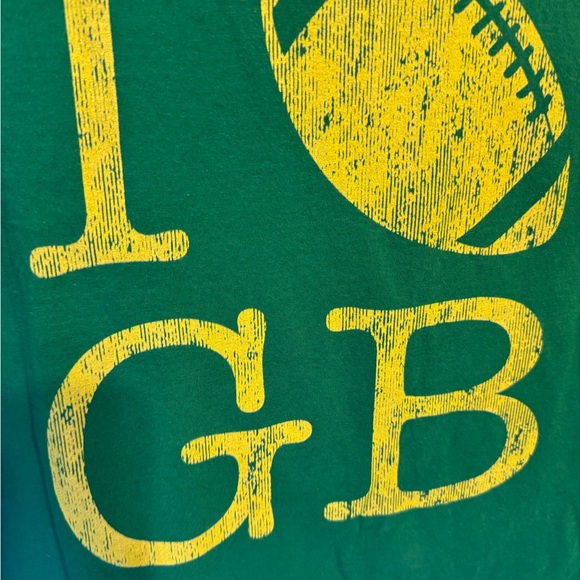 Green Bay Packers t-shirt large - Picture 2 of 4